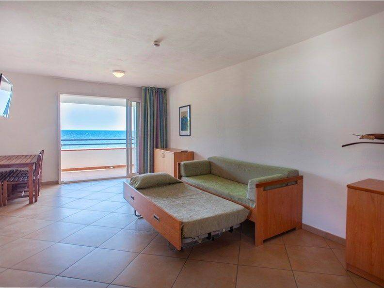 Ganze Wohnung, Ferienwohnung für 8 Personen mit Balkon in Moriani-Plage, Corte und Umgebung