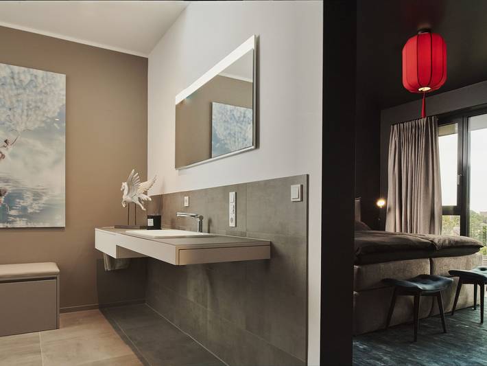 Ferienwohnung für 4 Personen, mit Sauna und Seeblick sowie Balkon, mit Haustier in Emden - 3