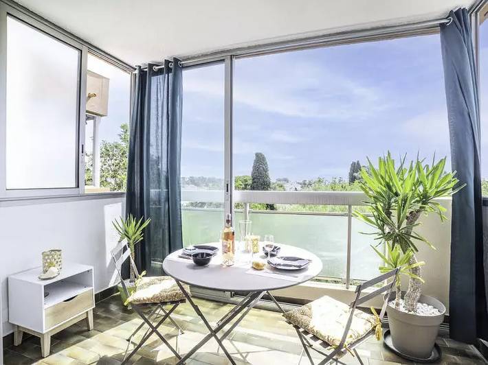 Appartement de vacances pour 2 personnes, avec Terrasse à Villeneuve-Loubet