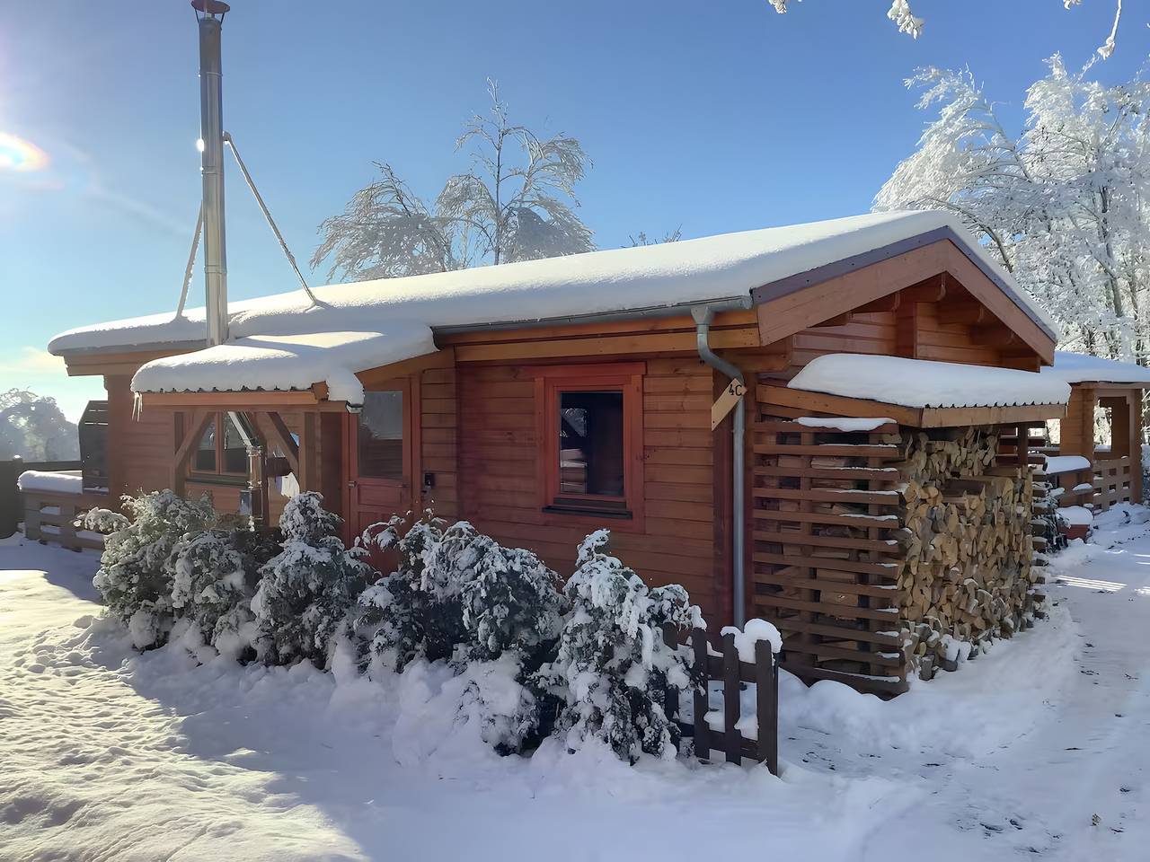 Casa vacanze 'Base-Butze Hohegeiß Blockhütte Harz' con Wi-Fi e aria condizionata in Hohegeiss, Harzvorland