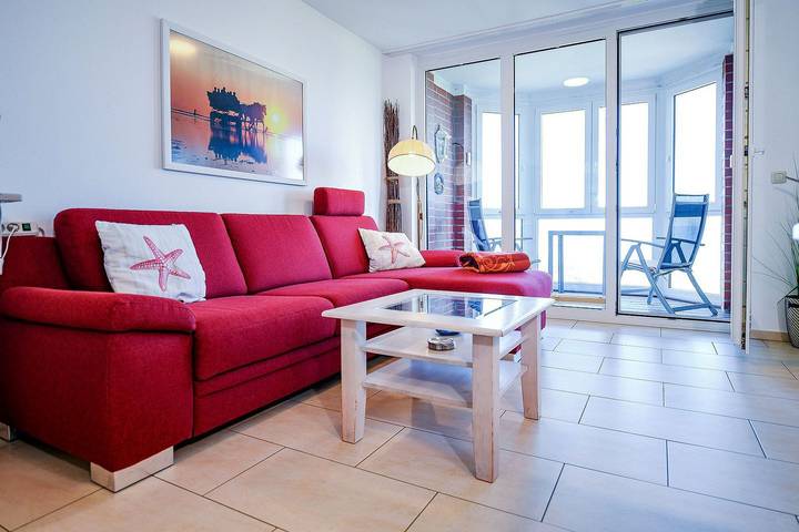 Ferienwohnung für 4 Personen, mit Sauna und Balkon sowie Balkon/Terrasse in Cuxhaven - 4