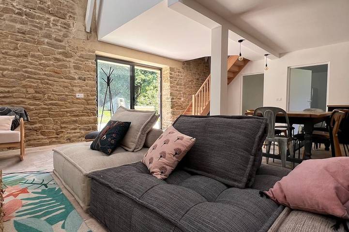 Location de vacances pour 8 personnes à Plumelec