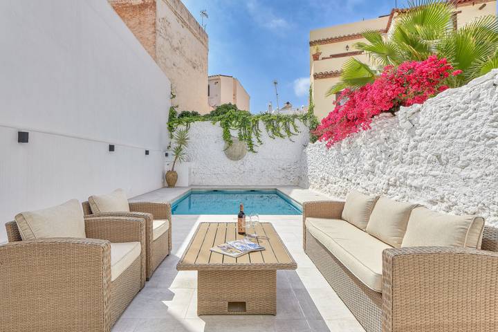 Apartment for 4 people, with terrace in Nerja Centre