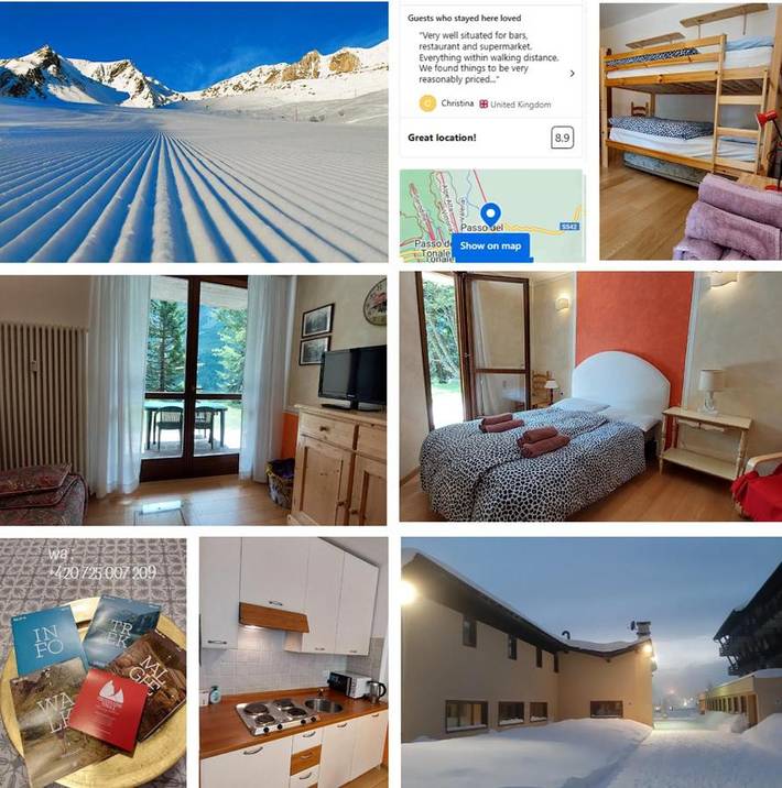 Gîte pour 6 personnes, avec jardin et vue dans Passo Del Tonale - 4