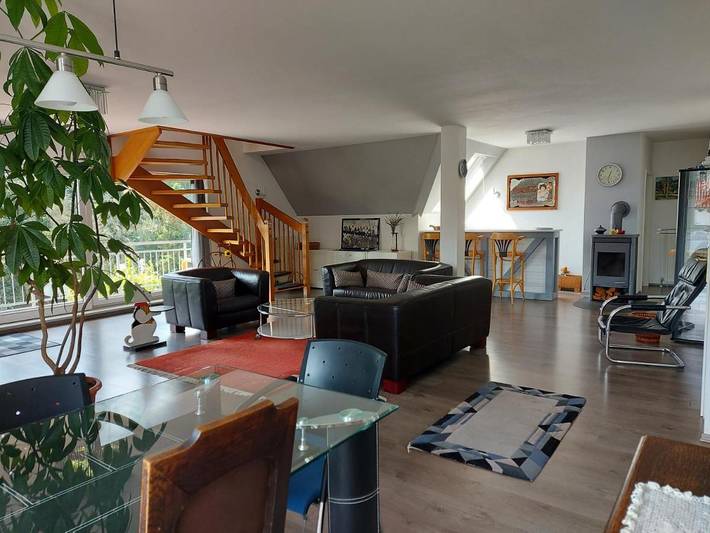 Holiday rental for 9 people, with Balcony and Terrace as well as Garden and Sauna in Frankfurt am Main