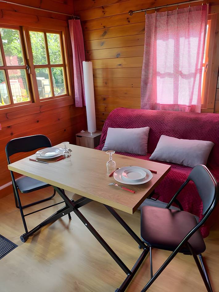 Chalet pour 4 personnes, avec jardin, adapté aux familles dans le Calvados - 4