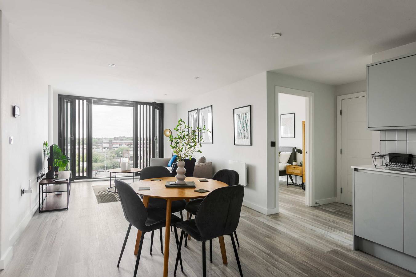 Ganze Wohnung, Ferienwohnung für 4 Personen mit Balkon/Terrasse in Birmingham, Birmingham und Umgebung