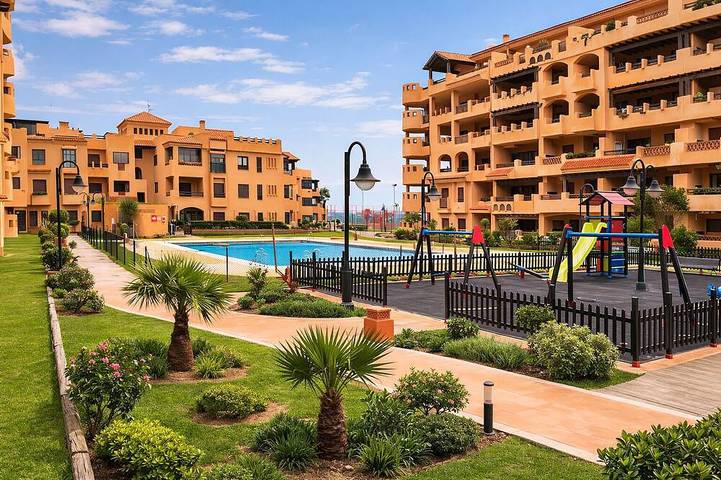 Appartement entier, One-bedroom apartment with a view in Almerimar, El Ejido