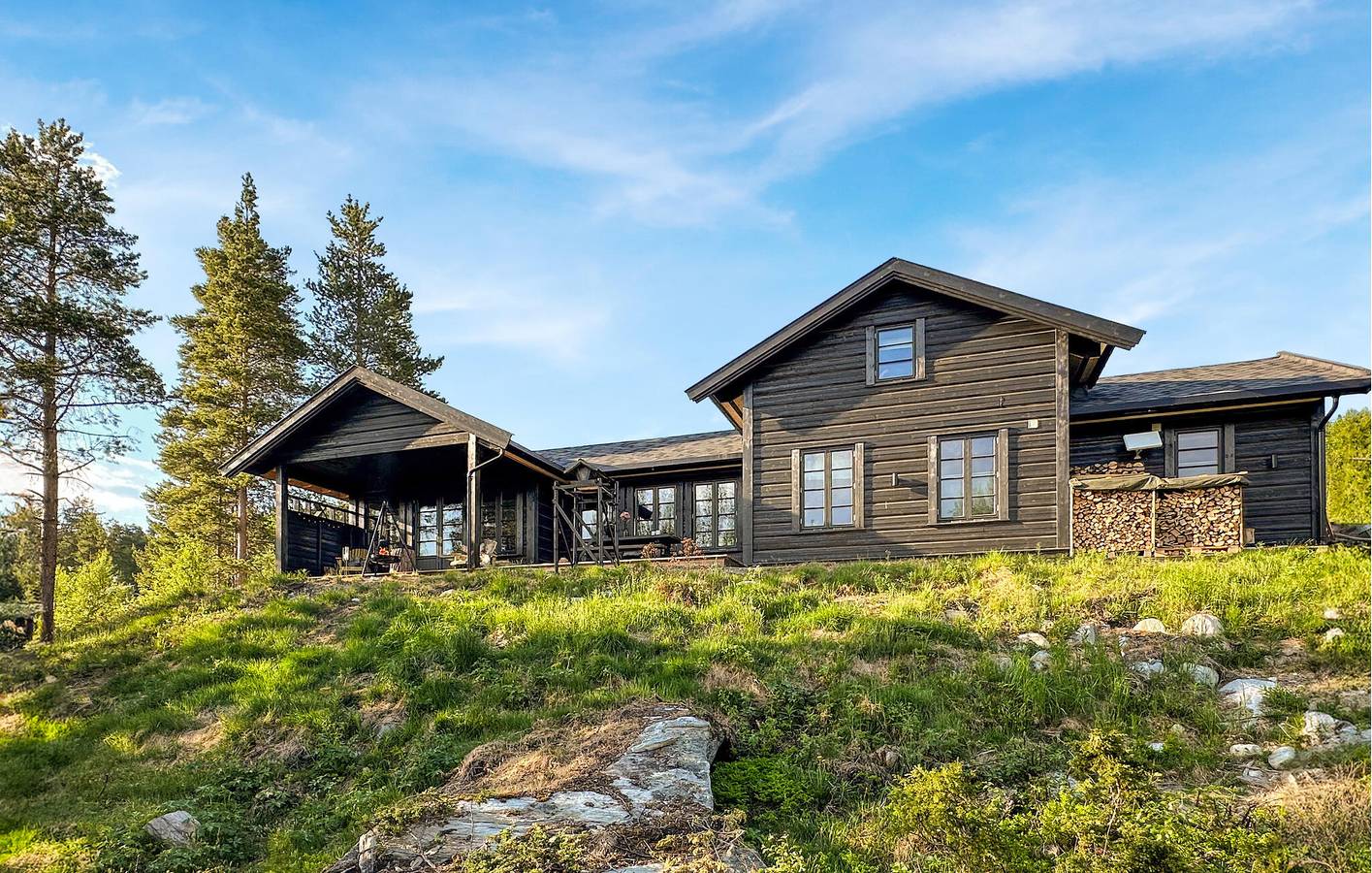 Ferienhaus für 8 Personen mit Garten in Lesja