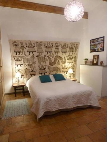 Chambre d’hôte pour 2 personnes, avec terrasse à Sampzon