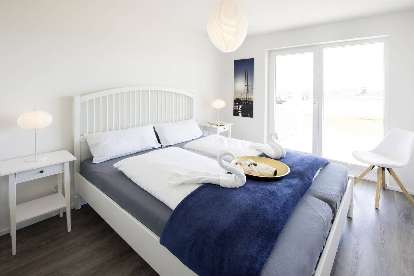Ganze Wohnung, Ostseeliebe - Eg, 1. Reihe am Wasser, Terrasse, Whirlwanne, Infrarot-Sauna in Olpenitz, Kappeln