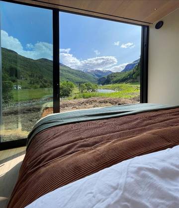 Cottage pour 5 personnes, avec vue et terrasse dans Flåm