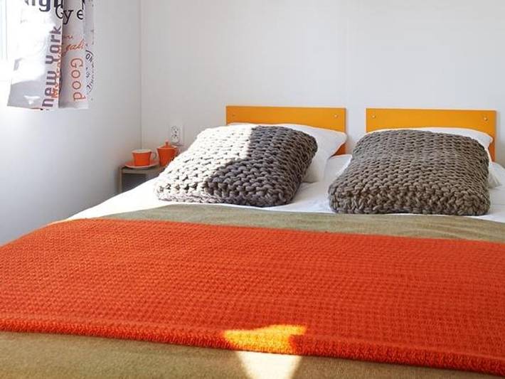 Bagheera Camping Naturiste - Mobilhome 4 personnes - Declick 2 chambres / 2 salles de bain - Vue Mer in Linguizzetta, Arrondissement de Corte