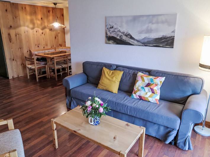 Ferienwohnung für 4 Personen, mit Balkon und Garten sowie Ausblick in Graubünden - 4