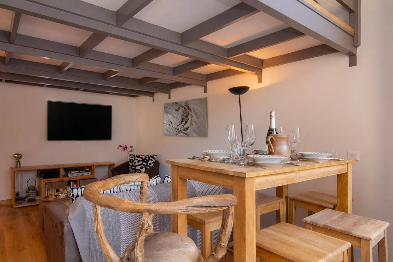 Appartement entier, Résidence Grand Roc - Campanules 314 in Argentière, Chamonix-Mont-Blanc