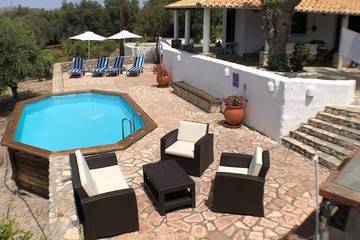 Villa für 6 Personen, mit Terrasse und Garten auf Kos