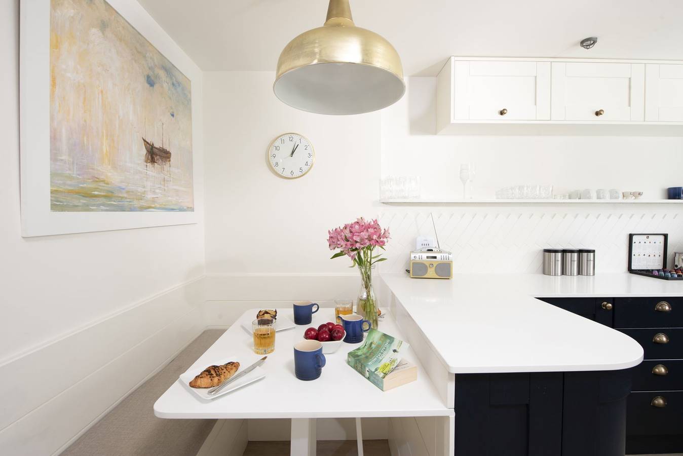 Ganze Ferienwohnung, Ferienwohnung für 4 Personen mit Balkon in Carbis Bay, Cornwall