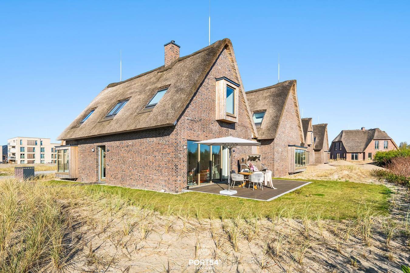 Premium Ferienhaus Halber Deich im Dünenpark mit Terrasse und Sauna in List (Sylt), Sylt