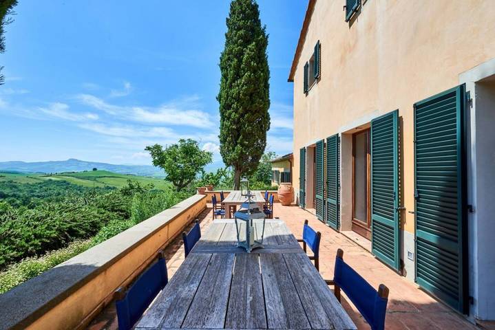 Chalet para 9 personas con balcón/terraza in Pienza, Val d'Orcia