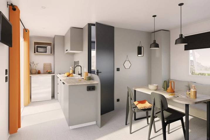 Mobil home pour 4 personnes dans Le Gillieux - 3