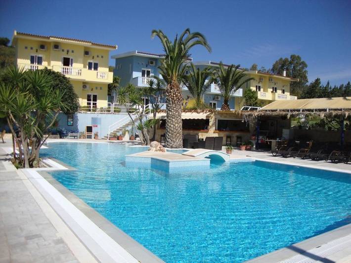 Appartement de vacances pour 2 personnes, avec Balcon et Terrasse ainsi que Jardin et Bassin pour enfant