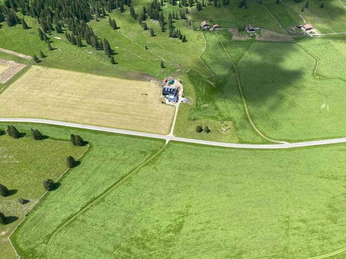 Kemping dla 5 osób, z ogród i widok w Szwajcaria
