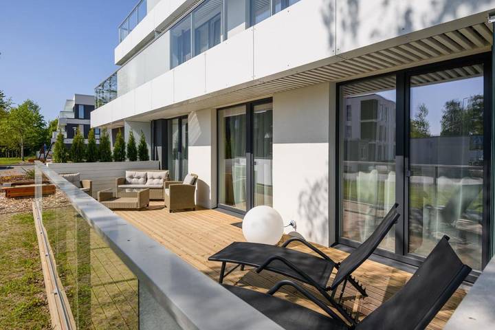 Gîte pour 4 personnes, avec jardin et vue à Pärnu