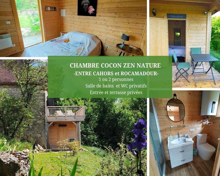 Location de vacances pour 4 personnes, avec jardin et vue dans Bellefont-La Rauze - 2