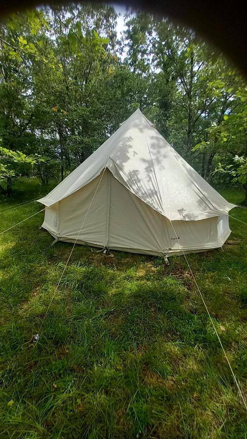 Tente pour 5 personnes, avec Jardin ainsi que Piscine et Vue