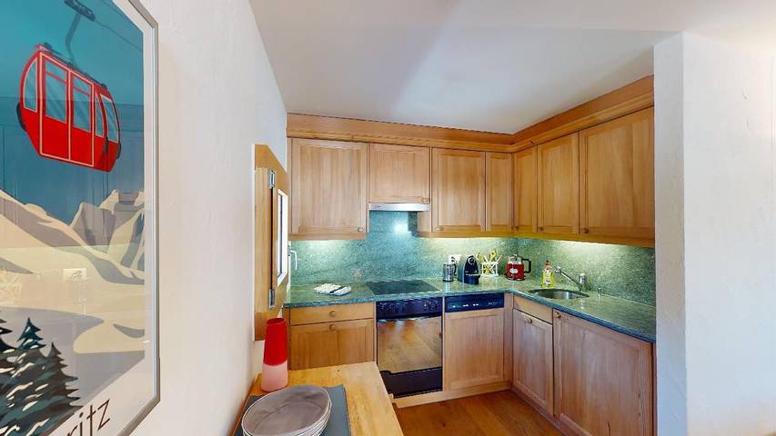 Ganze Wohnung, Apartment Arsa 28 - Stilvolle Wohnung mit Seeblick in Silvaplana in Silvaplana-Surlej, Silvaplana
