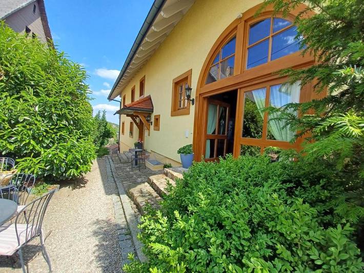 Ferienwohnung für 11 Personen, mit Balkon und Terrasse sowie Garten und Sauna in Löffingen