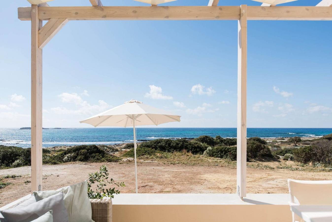 Villa voor 5 personen met terras in Kavousi, Chania en omgeving