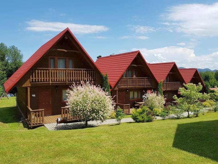 Lodge für 6 Personen, mit Balkon und Terrasse sowie Garten und Seeblick in Polen - 4