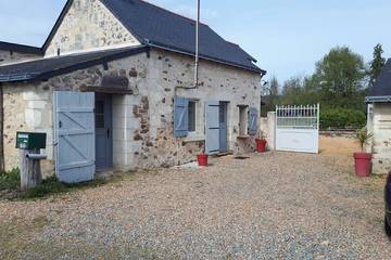 Cottage pour 6 personnes, avec jardin à Bocé