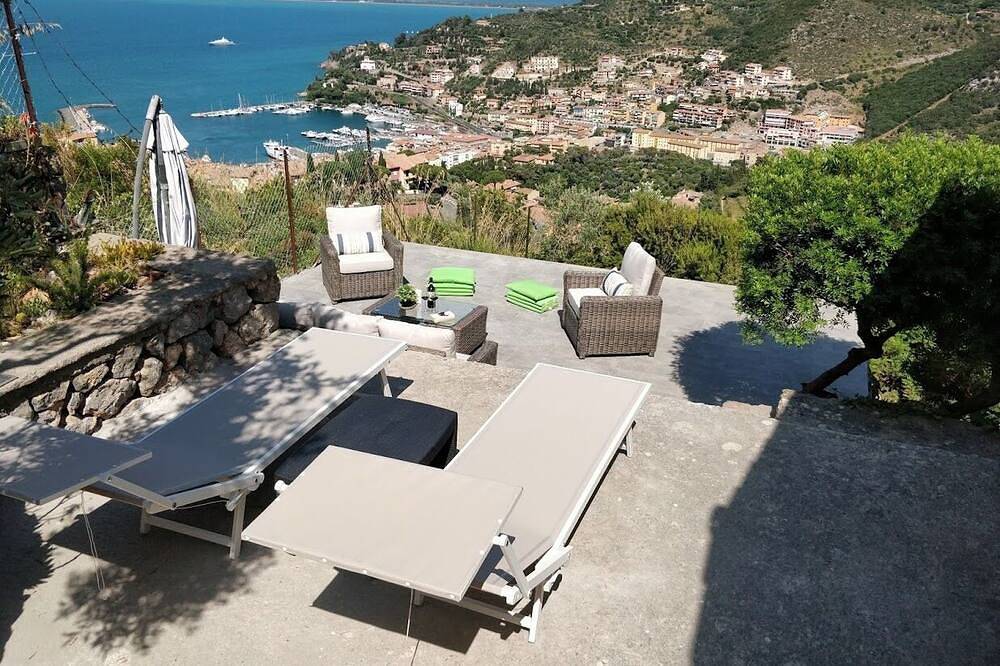 La Casa di Ester - auf dem Hügel von Porto S. Stefano mit Panoramablick in Porto Santo Stefano, Grosseto Provinz