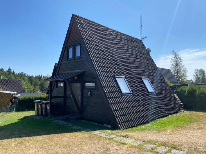 Ferienhaus für 5 Personen, mit Balkon und Terrasse sowie Garten und Seeblick in Landkreis Wunsiedel im Fichtelgebirge