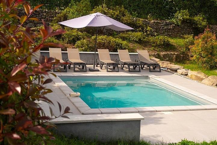 Villa pour 6 personnes, avec jardin ainsi que piscine et terrasse, animaux acceptés en Ardèche - 2
