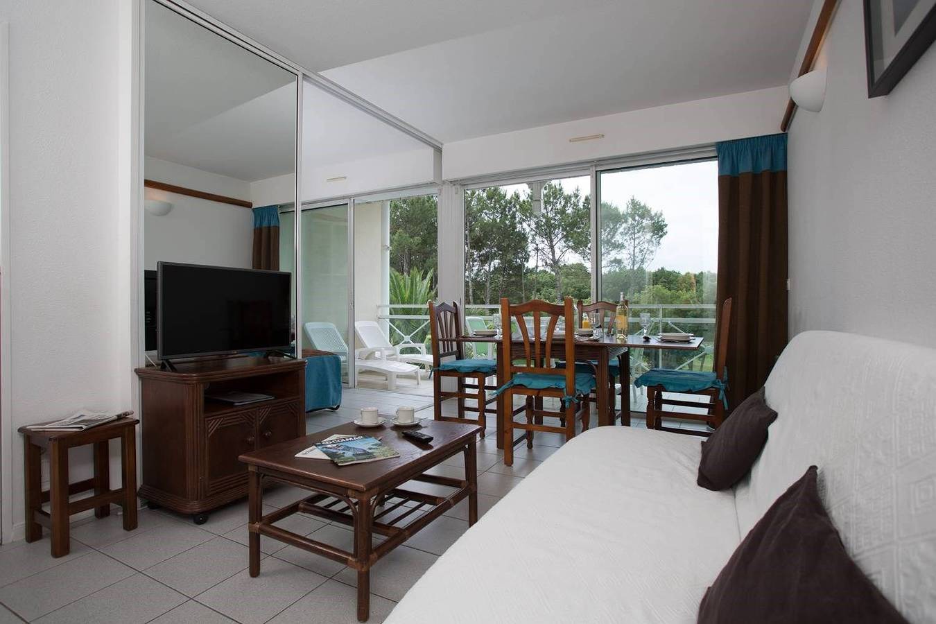 Ganze Wohnung, Ferienwohnung für 6 Personen mit Pool in Moliets-Plage, Moliets-et-Maa