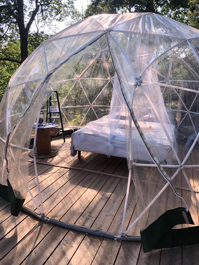 Location de vacances pour 2 personnes, avec terrasse ainsi que vue et jardin à Saint-Sever