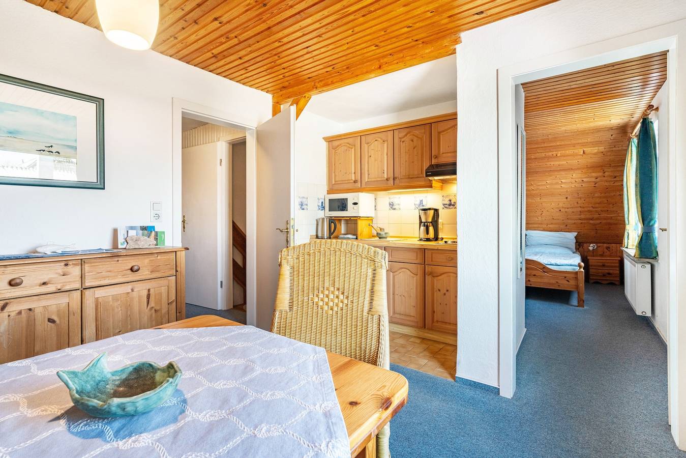 Ganze Wohnung, Ferienwohnung nolde, 33 qm, 1 schlafzimmer, max. 2 personen in Pellworm, Nordseeküste