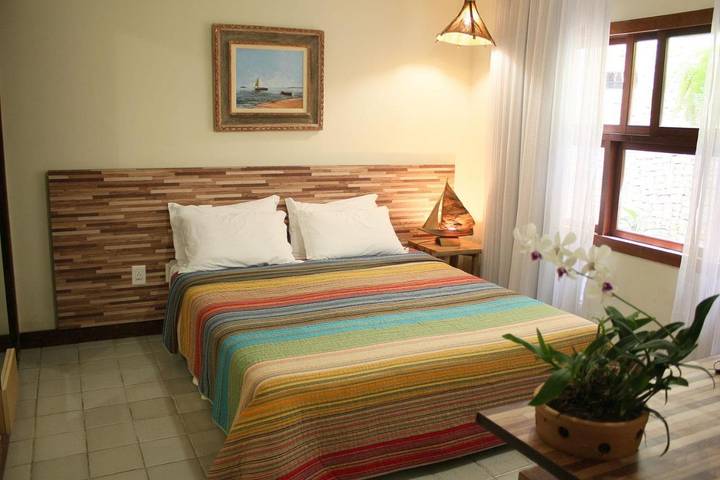 Apartamento para 2 personas, con jardín y terraza en Natal