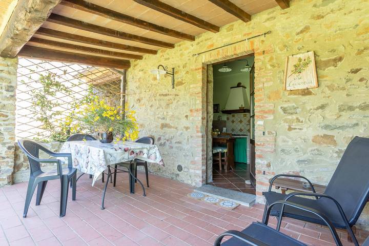 Bauernhaus für 2 Personen, mit Garten in der Toskana - 4