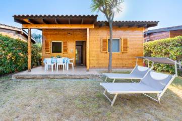 Bungalow für 5 Personen, mit Garten im Salento