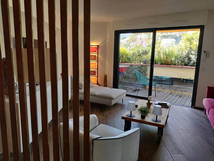 Gîte pour 2 personnes, avec balcon et vue dans Gare De Collioure - 3