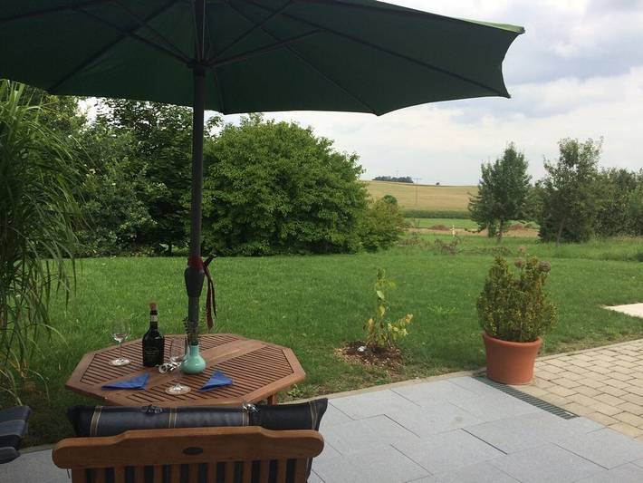 Ferienwohnung in Kirchheim mit Barbecue in Kirchheim am Ries, Schwäbische Alb Radweg Region