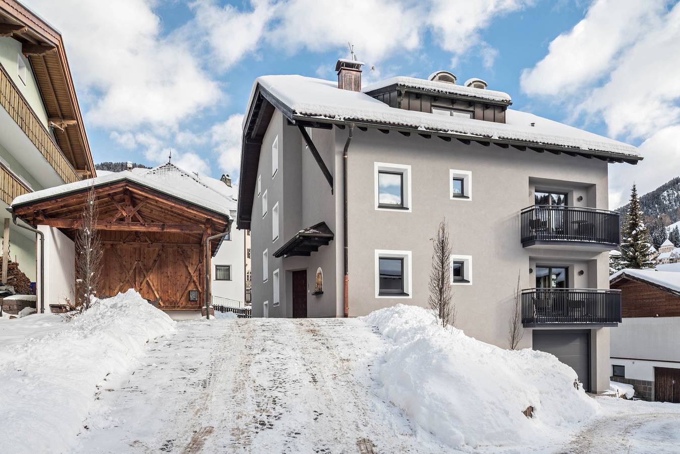 Ganze Wohnung, Ferienwohnung "La Grambla Mont Seuc 1" mit Bergblick, Balkon & Wlan in St. Christina in Gröden, Dolomiti Superski
