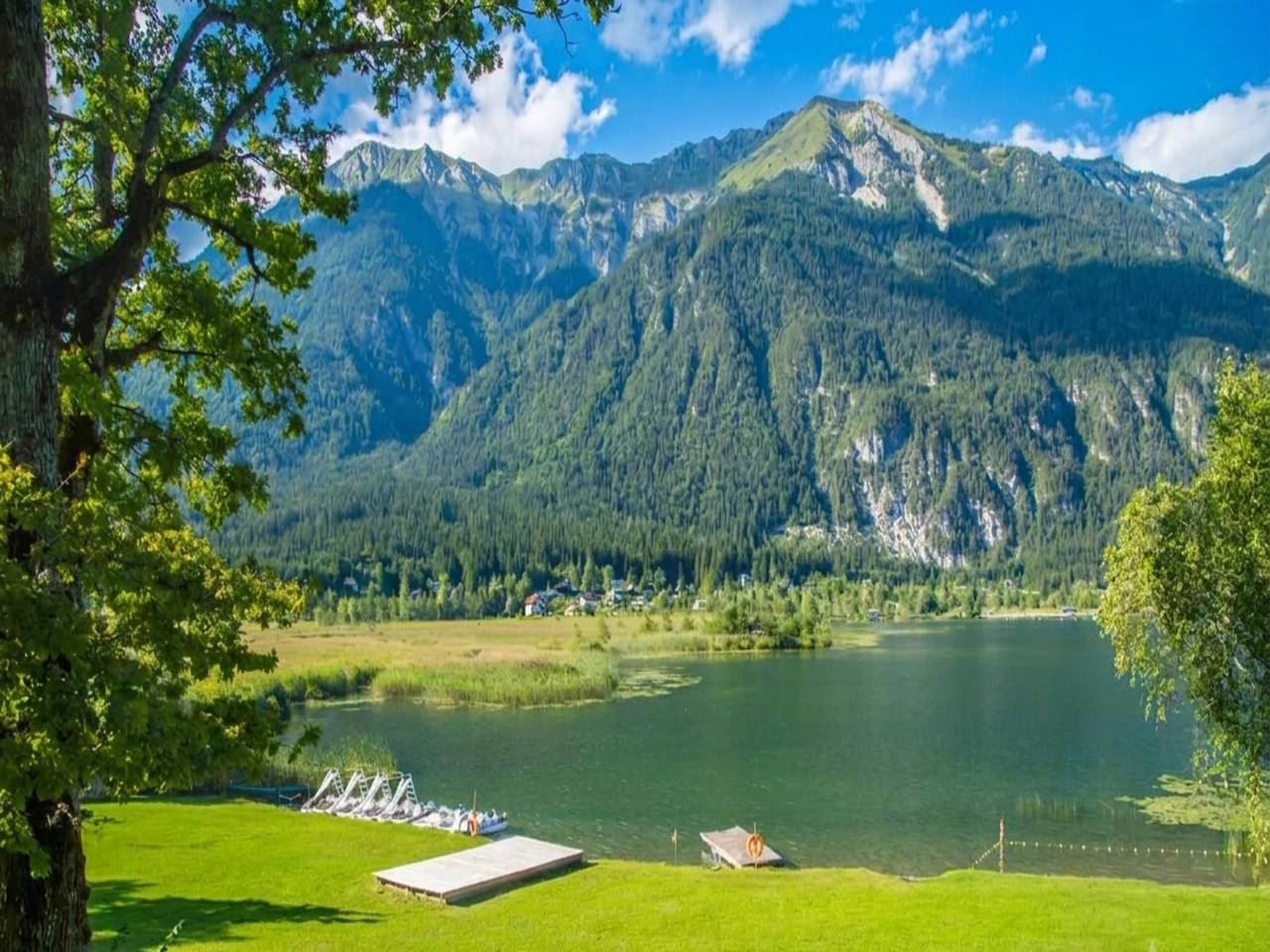 Ganze Wohnung, Schöne Ferienwohnung nahe einem See in Kärnten in Hermagor, Hermagor-Pressegger See
