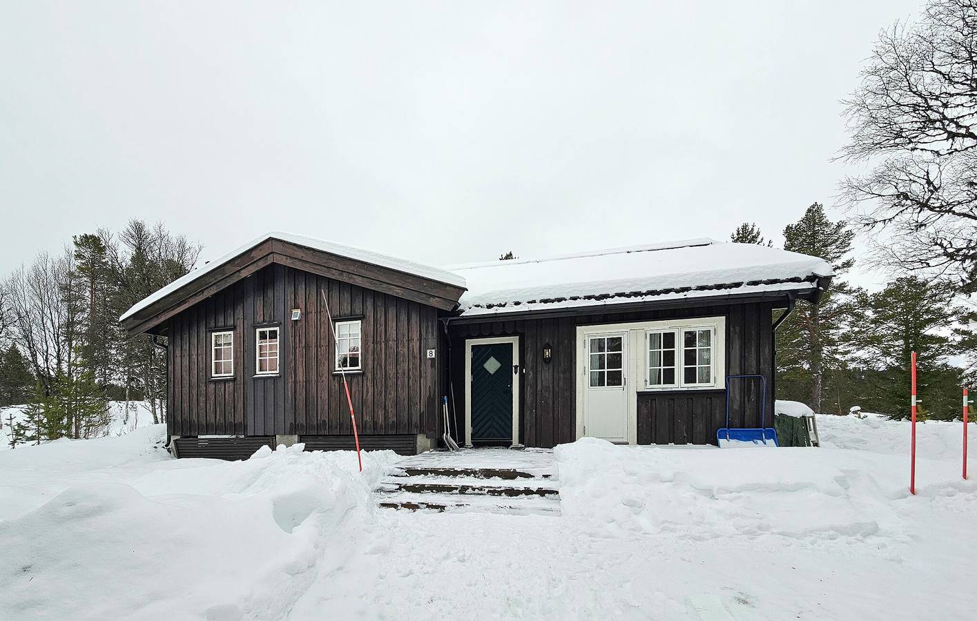 Ferienhaus für 5 Personen mit Garten in Vinje