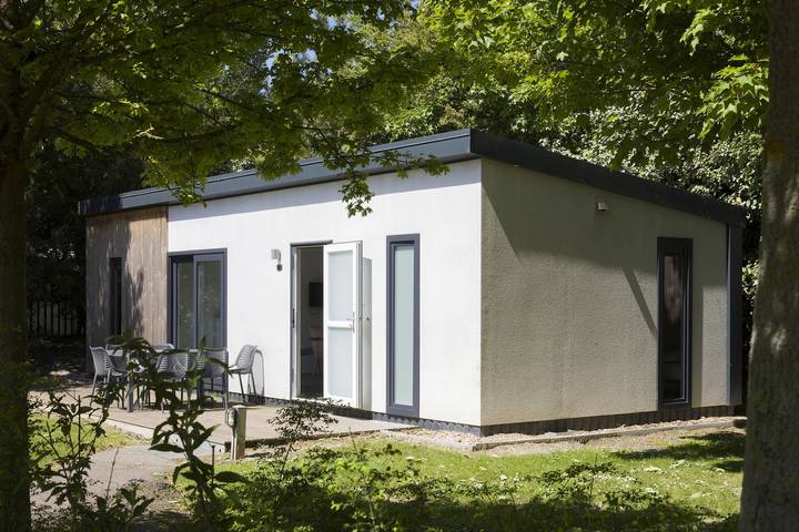 Chalet für 6 Personen, mit Balkon/Terrasse und Terrasse