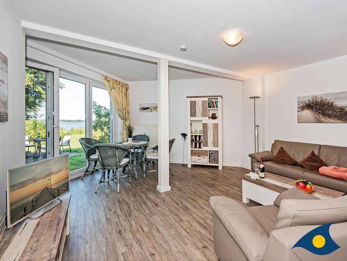 Ferienwohnung für 3 Personen, mit Seeblick und Garten sowie Ausblick und Terrasse - 1